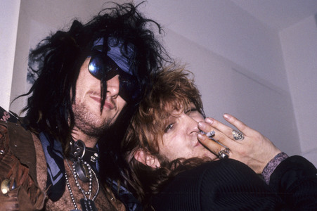 Photoshooting mit The Dogs D'Amour in London