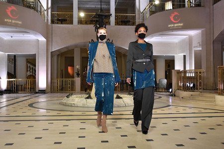 Anja Gockel Fashion Show 'Embraceland' auf der Berlin Fashion Week Autumn/Winter 2021