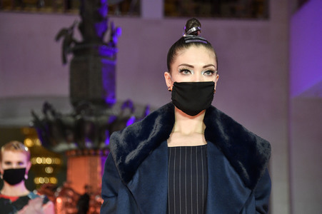 Anja Gockel Fashion Show 'Embraceland' auf der Berlin Fashion Week Autumn/Winter 2021