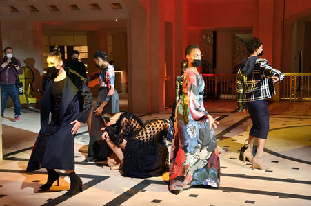 Anja Gockel Fashion Show 'Embraceland' auf der Berlin Fashion Week Autumn/Winter 2021