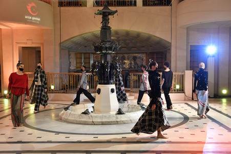 Anja Gockel Fashion Show 'Embraceland' auf der Berlin Fashion Week Autumn/Winter 2021