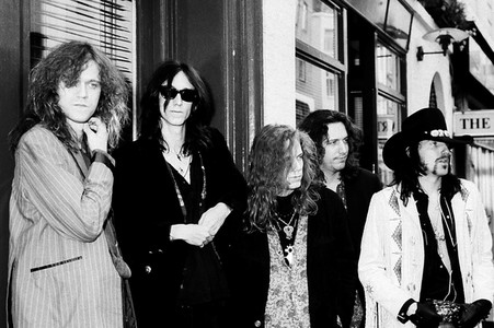 Photoshooting mit The Black Crowes in London