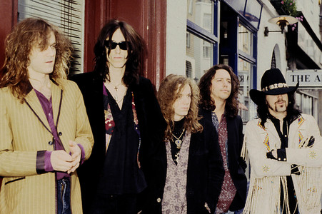 Photoshooting mit The Black Crowes in London