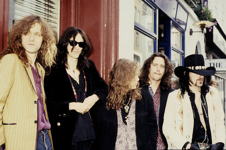 Photoshooting mit The Black Crowes in London