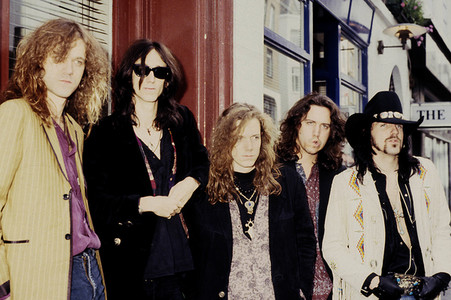 Photoshooting mit The Black Crowes in London