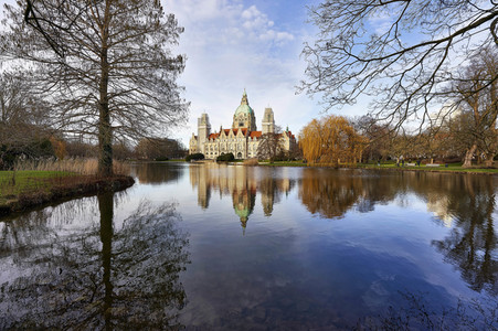 Das Neue Rathaus in Hannover