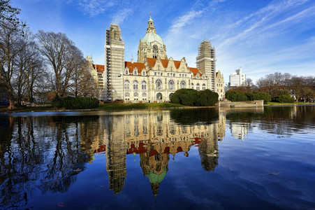 Das Neue Rathaus in Hannover