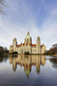 Das Neue Rathaus in Hannover