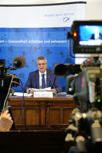 Pressekonferenz mit Lothar H. Wieler in Berlin