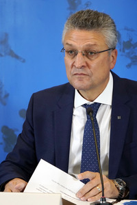 Pressekonferenz mit Lothar H. Wieler in Berlin