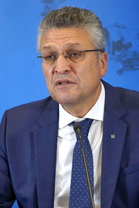 Pressekonferenz mit Lothar H. Wieler in Berlin