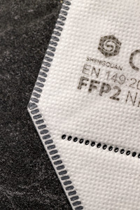 Symbolfoto Berechtigungsschein für FFP2-Masken