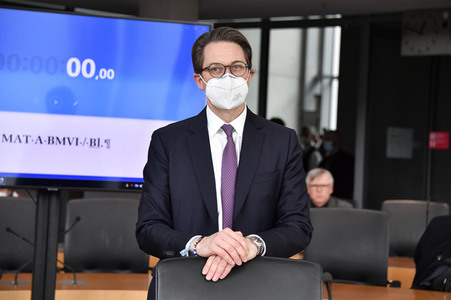 Öffentliche Sitzung des 2. Untersuchungsausschusses 'Pkw-Maut' in Berlin