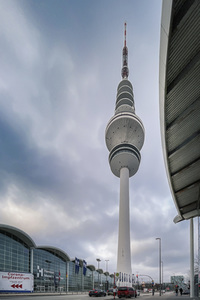 Corona-Impfzentrum in den Messehallen Hamburg