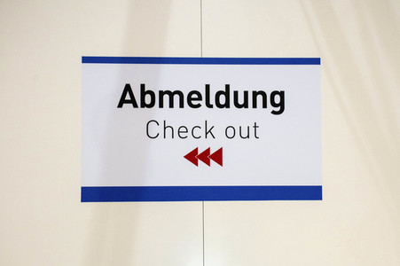 Corona-Impfzentrum in den Messehallen Hamburg