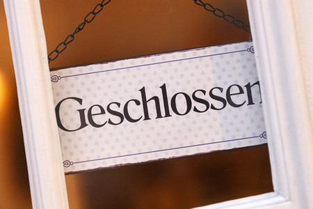 Symbolfoto Geschlossen