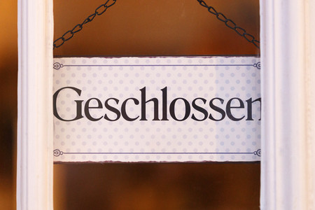 Symbolfoto Geschlossen