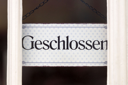 Symbolfoto Geschlossen