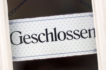Symbolfoto Geschlossen