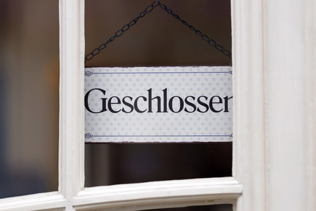 Symbolfoto Geschlossen