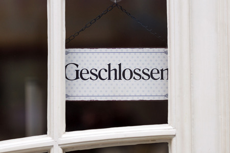 Symbolfoto Geschlossen