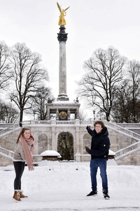 Photoshooting mit Julian Wittmann und Stephanie Liebl in München