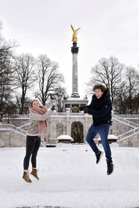 Photoshooting mit Julian Wittmann und Stephanie Liebl in München