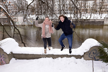 Photoshooting mit Julian Wittmann und Stephanie Liebl in München