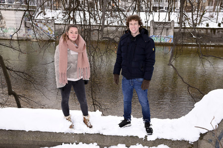 Photoshooting mit Julian Wittmann und Stephanie Liebl in München