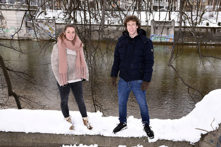 Photoshooting mit Julian Wittmann und Stephanie Liebl in München