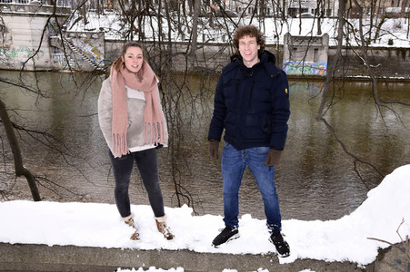 Photoshooting mit Julian Wittmann und Stephanie Liebl in München