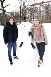 Photoshooting mit Julian Wittmann und Stephanie Liebl in München