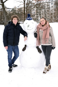 Photoshooting mit Julian Wittmann und Stephanie Liebl in München