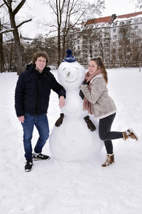 Photoshooting mit Julian Wittmann und Stephanie Liebl in München