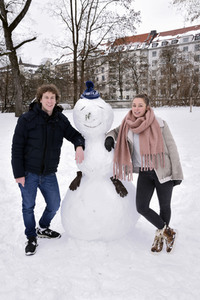 Photoshooting mit Julian Wittmann und Stephanie Liebl in München