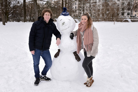 Photoshooting mit Julian Wittmann und Stephanie Liebl in München