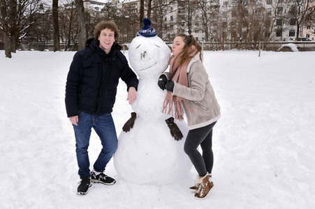 Photoshooting mit Julian Wittmann und Stephanie Liebl in München