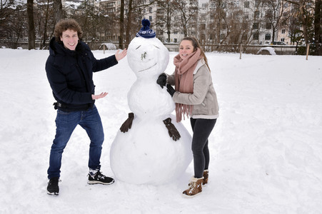 Photoshooting mit Julian Wittmann und Stephanie Liebl in München
