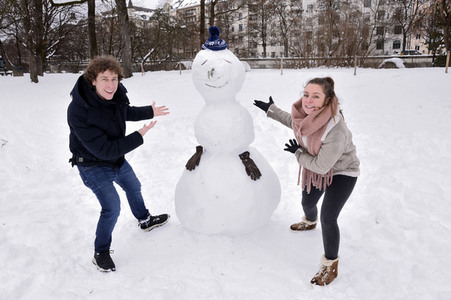 Photoshooting mit Julian Wittmann und Stephanie Liebl in München