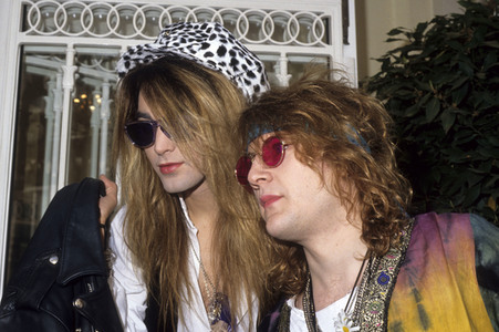 Photoshooting mit Enuff Z'Nuff in London