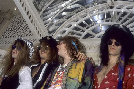 Photoshooting mit Enuff Z'Nuff in London