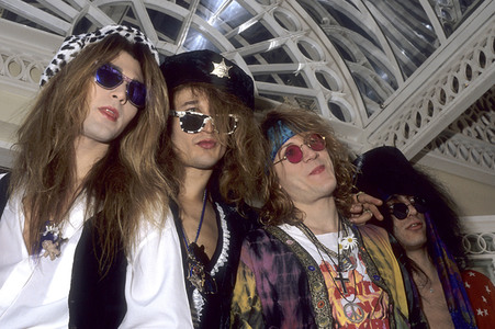 Photoshooting mit Enuff Z'Nuff in London