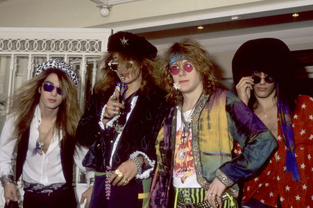 Photoshooting mit Enuff Z'Nuff in London