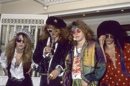 Photoshooting mit Enuff Z'Nuff in London