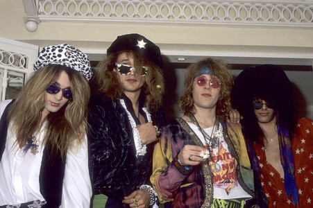 Photoshooting mit Enuff Z'Nuff in London