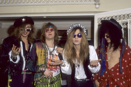 Photoshooting mit Enuff Z'Nuff in London