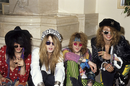 Photoshooting mit Enuff Z'Nuff in London