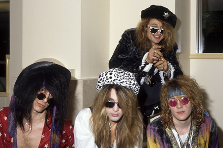 Photoshooting mit Enuff Z'Nuff in London