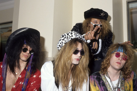 Photoshooting mit Enuff Z'Nuff in London