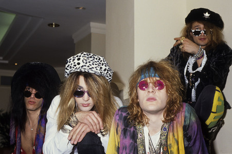 Photoshooting mit Enuff Z'Nuff in London